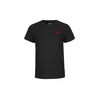 HerzShirt Kids // Schwarz