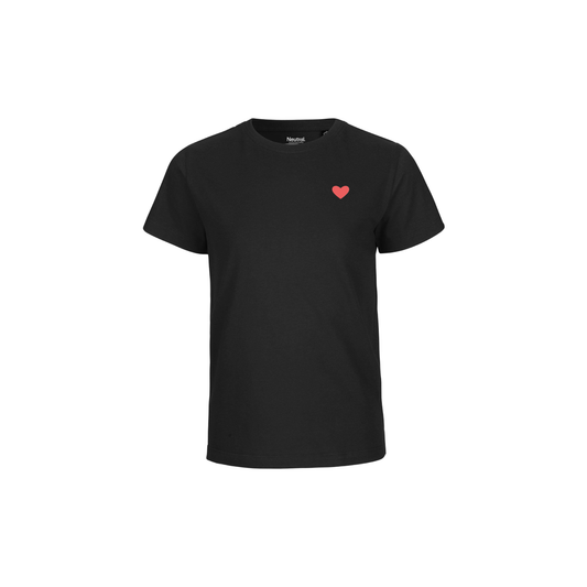 HerzShirt Kids // Schwarz