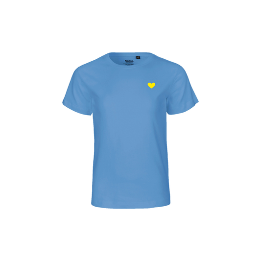 HerzShirt Kids // Indigoblau