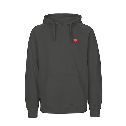 HerzHoodie Men // Graphit