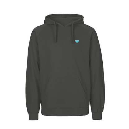 HerzHoodie Men // Graphit
