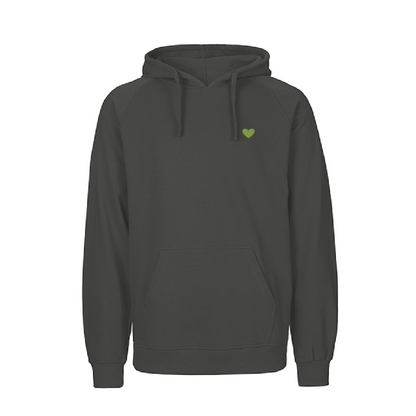 HerzHoodie Men // Graphit