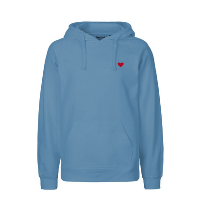 HerzHoodie Men // Indigoblau