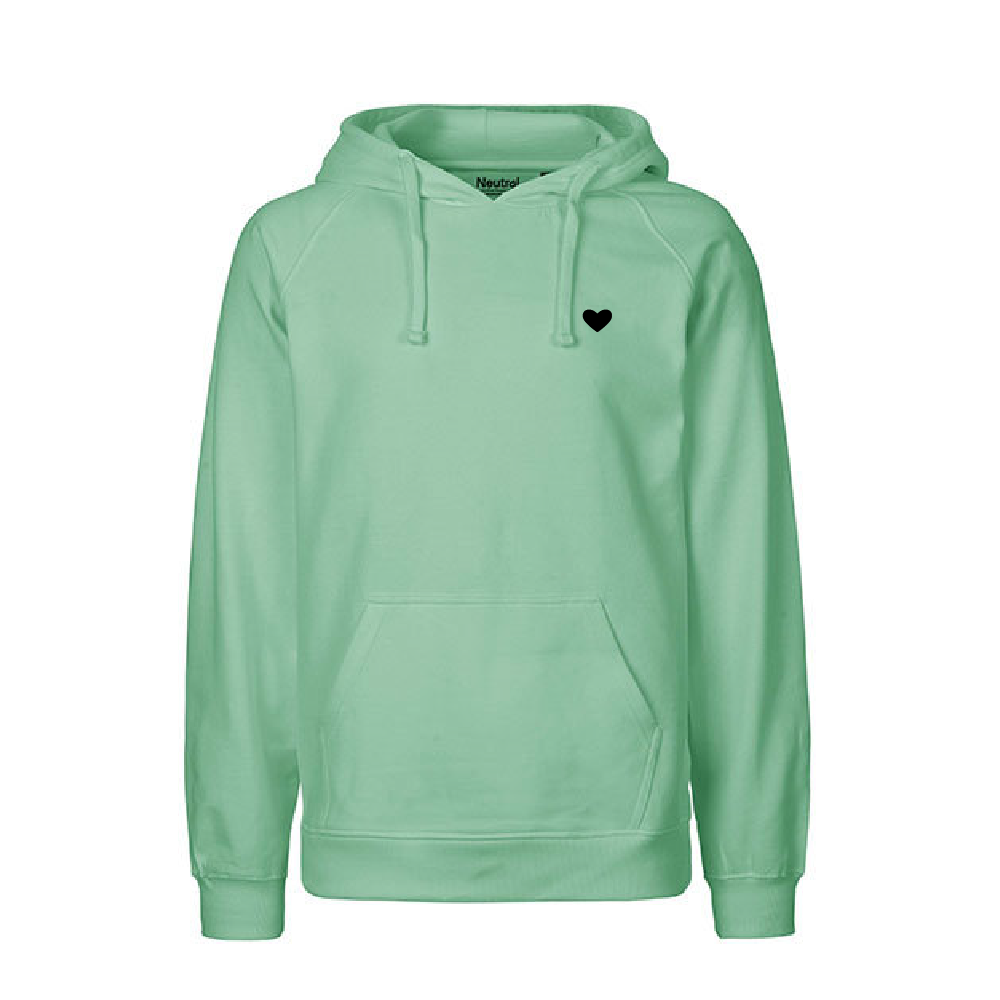 HerzHoodie Men // Mintgrün