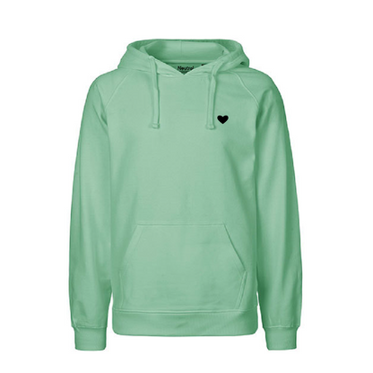 HerzHoodie Men // Mintgrün