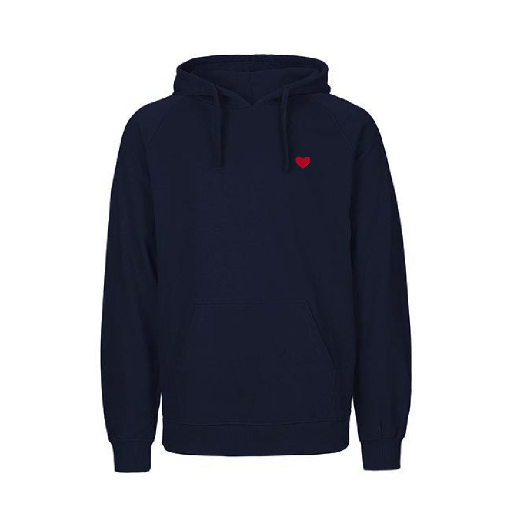 HerzHoodie Men // Nachtblau