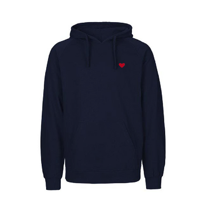 HerzHoodie Men // Nachtblau