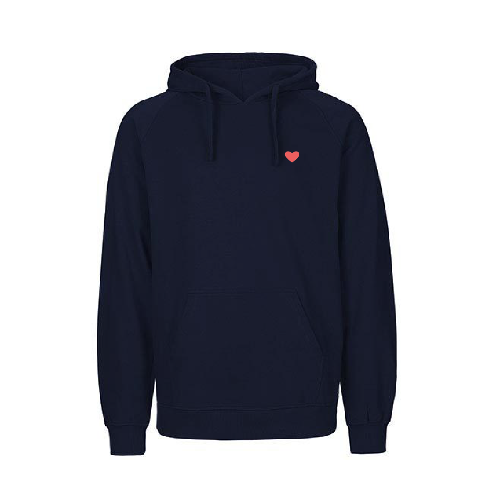 HerzHoodie Men // Nachtblau