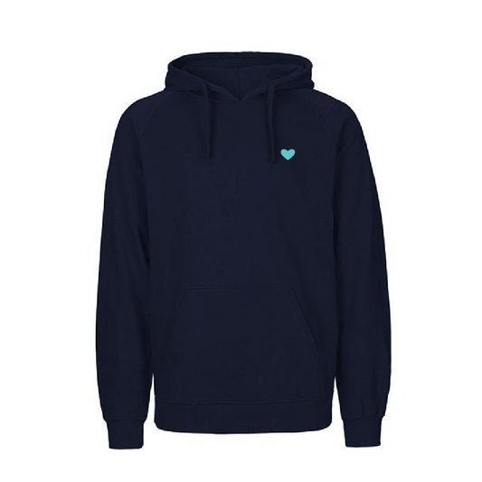 HerzHoodie Men // Nachtblau