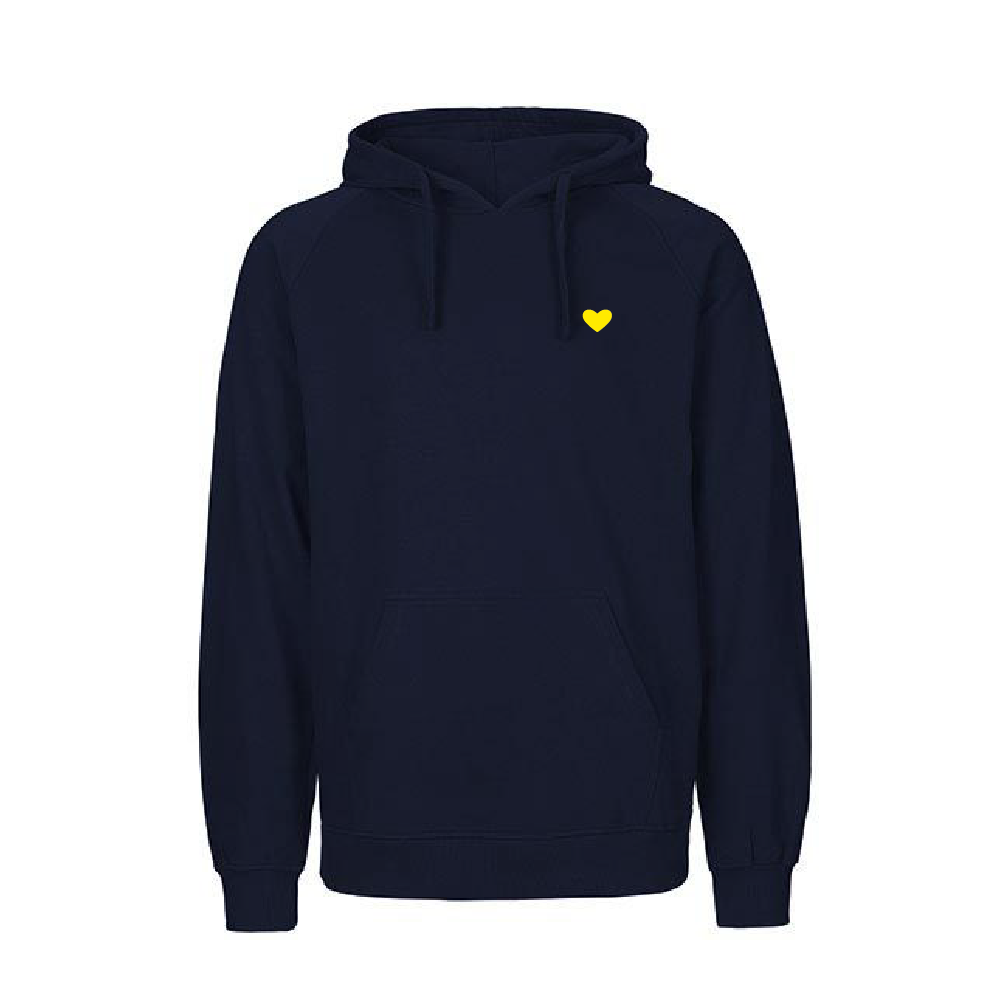 HerzHoodie Men // Nachtblau