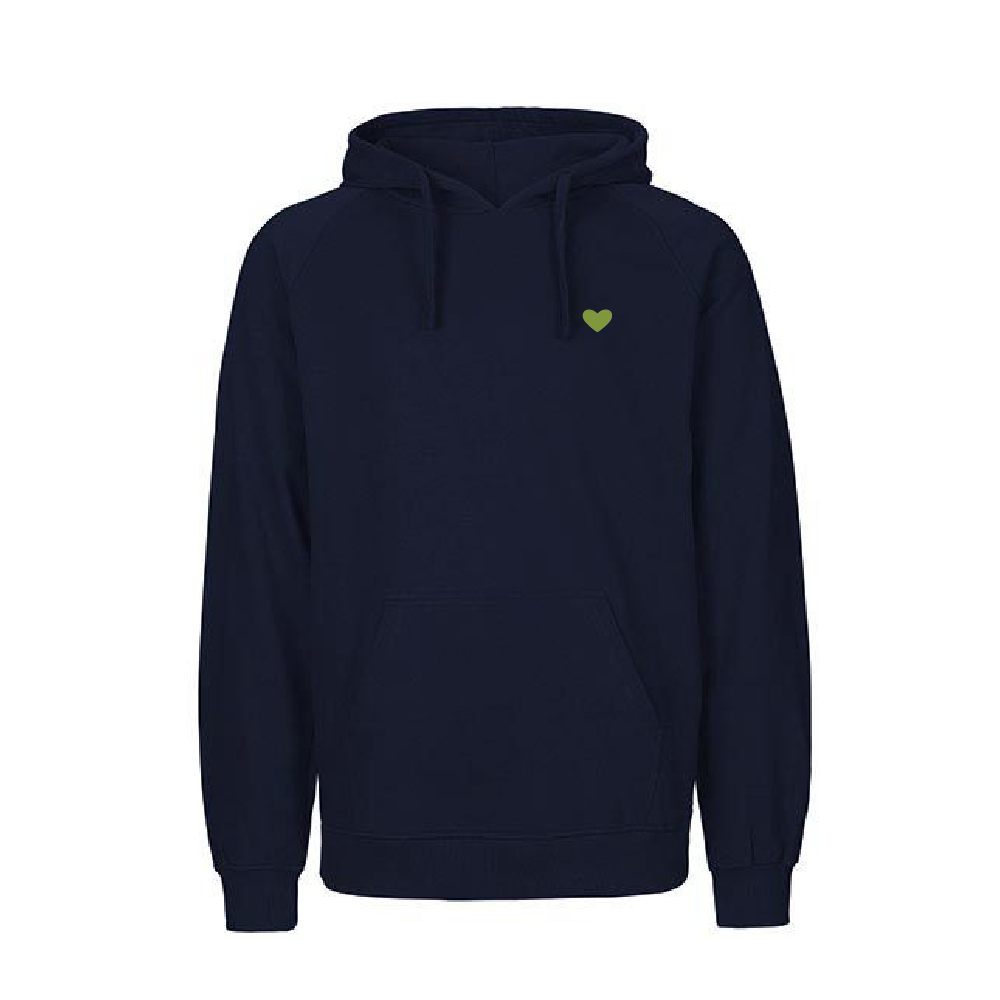 HerzHoodie Men // Nachtblau
