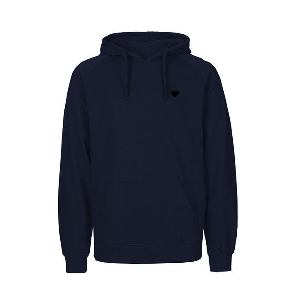 HerzHoodie Men // Nachtblau