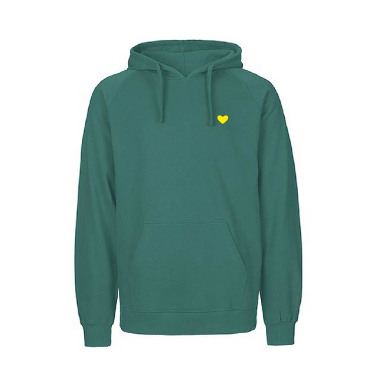 HerzHoodie Men // Petrol