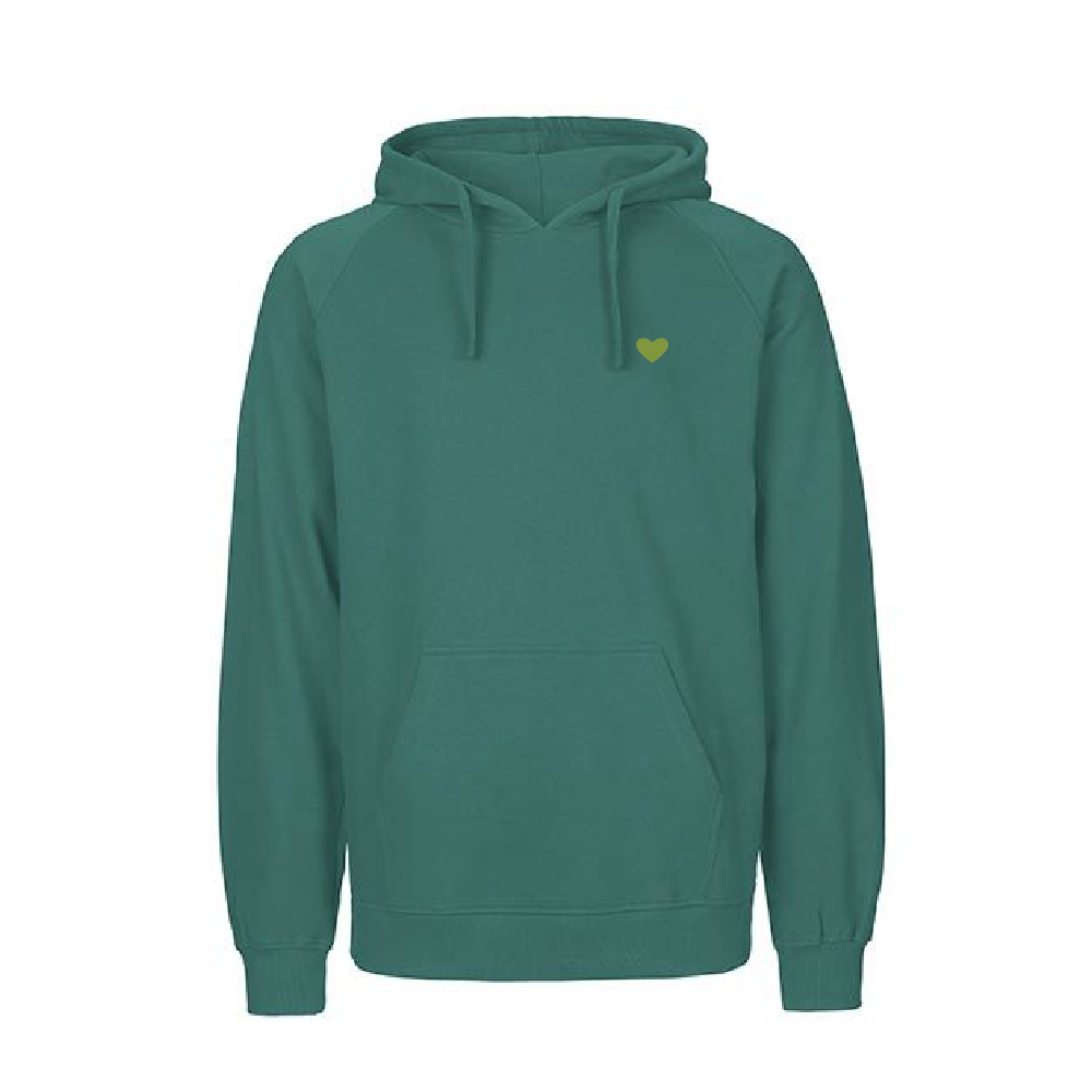HerzHoodie Men // Petrol