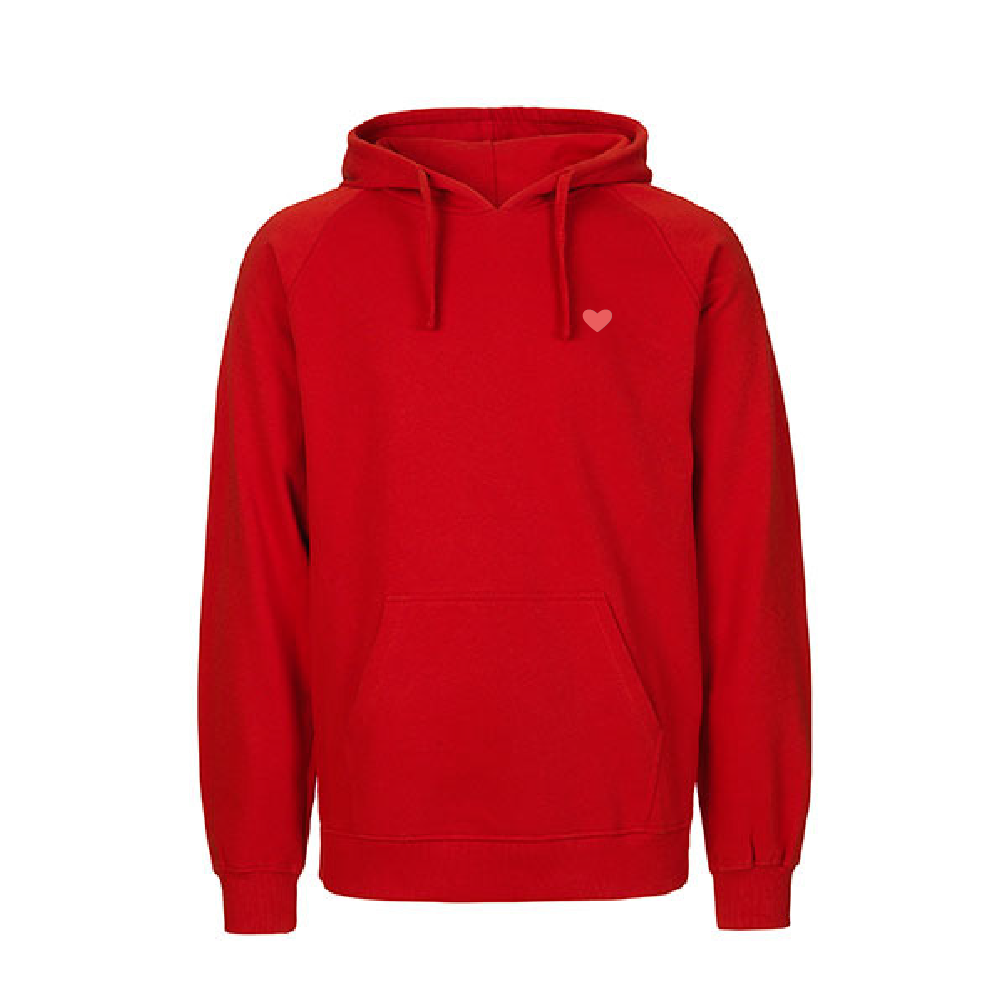 HerzHoodie Men // Rot