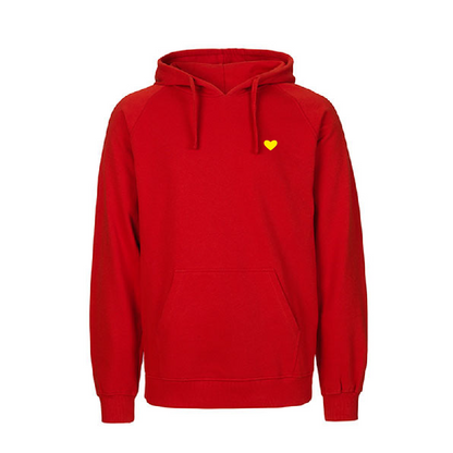 HerzHoodie Men // Rot
