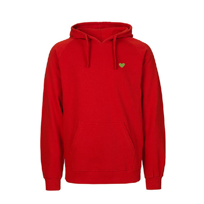 HerzHoodie Men // Rot