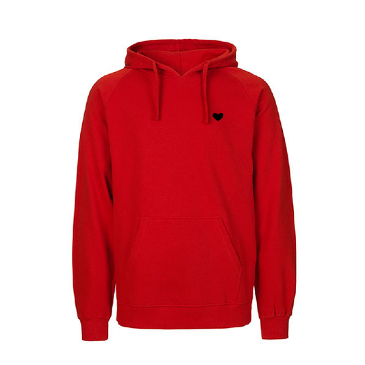 HerzHoodie Men // Rot