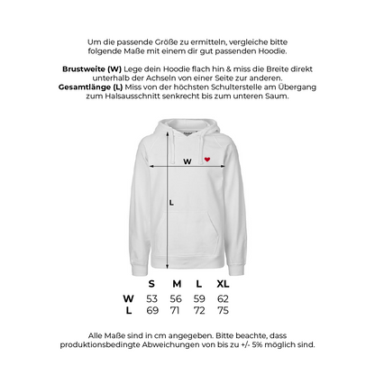 HerzHoodie Men // Graphit