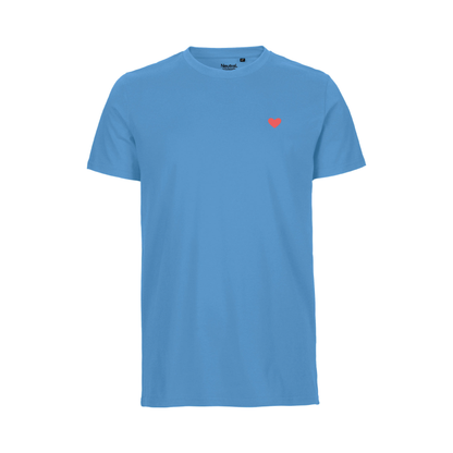 HerzShirt Men Rundhals // Indigoblau