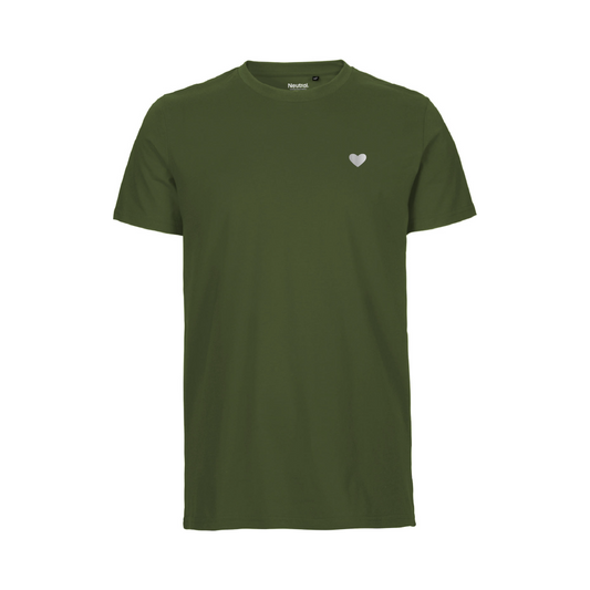 HerzShirt Men Moosgrün // X-MAS✨Special