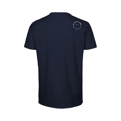 HerzShirt Men V-Neck // Nachtblau
