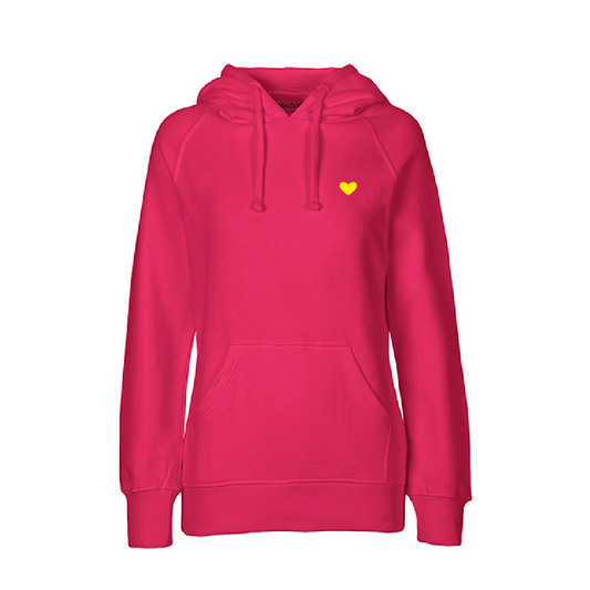 HerzHoodie Women // Fuchsia