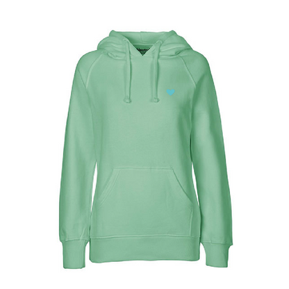 HerzHoodie Women // Mintgrün