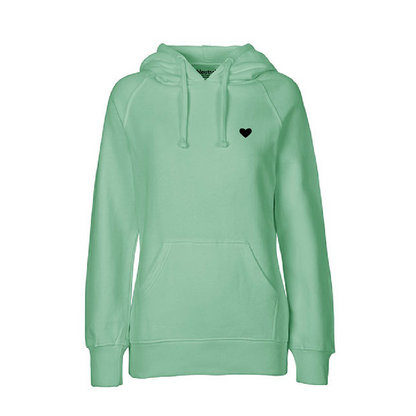 HerzHoodie Women // Mintgrün