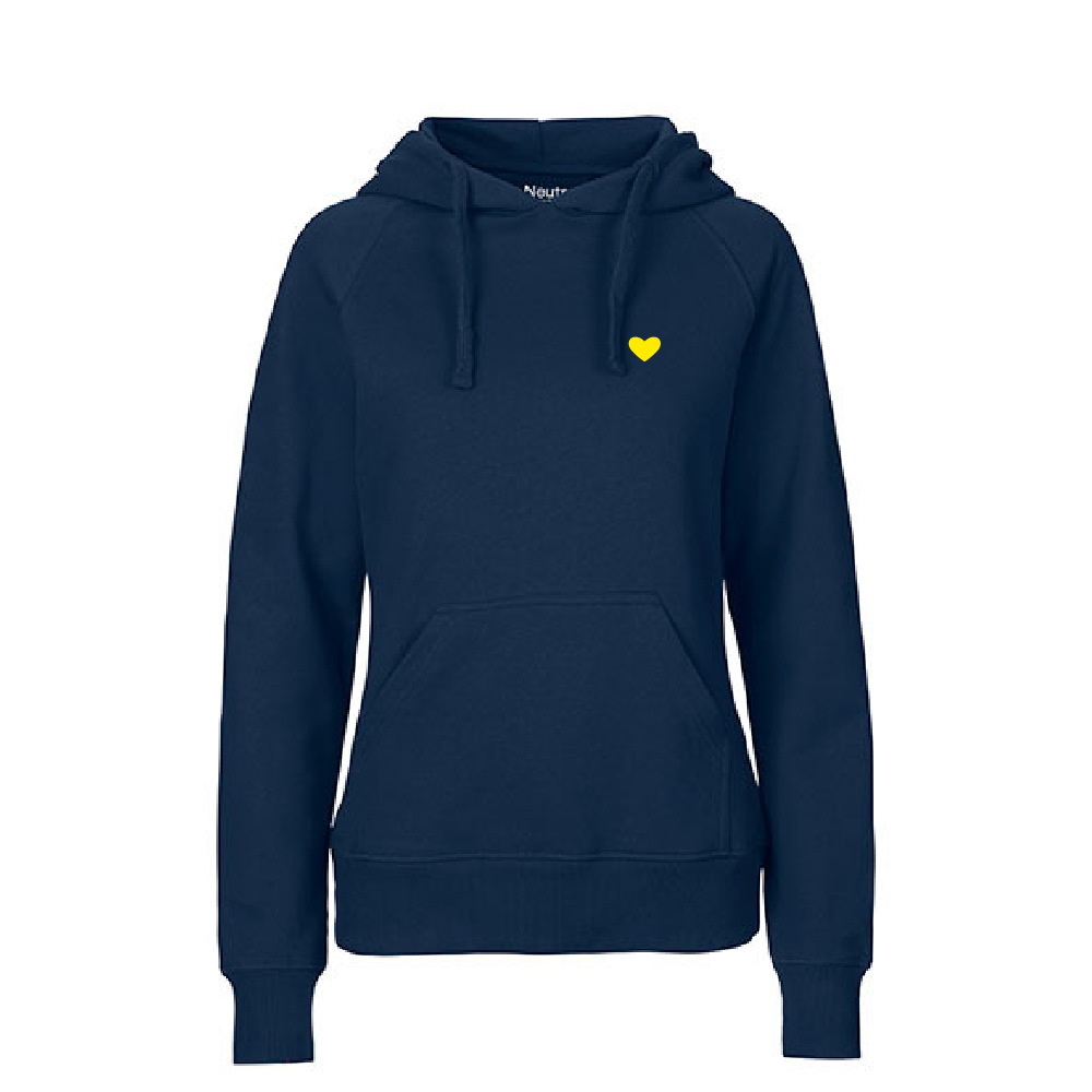 HerzHoodie Women // Nachtblau