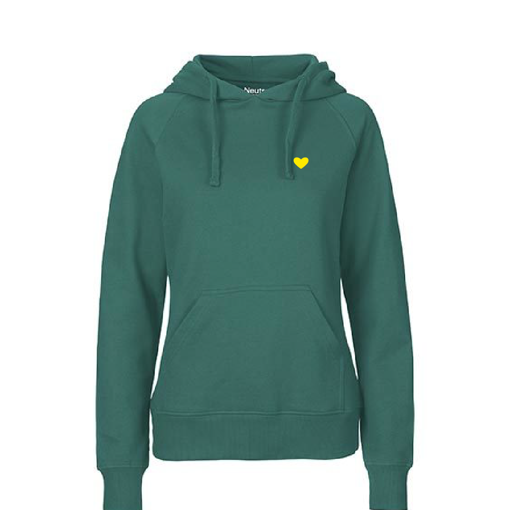 HerzHoodie Women // Petrol