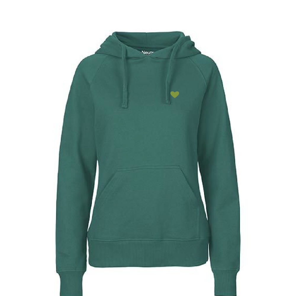 HerzHoodie Women // Petrol