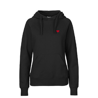 HerzHoodie Women // Schwarz