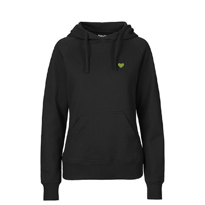 HerzHoodie Women // Schwarz