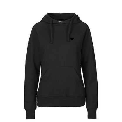 HerzHoodie Women // Schwarz