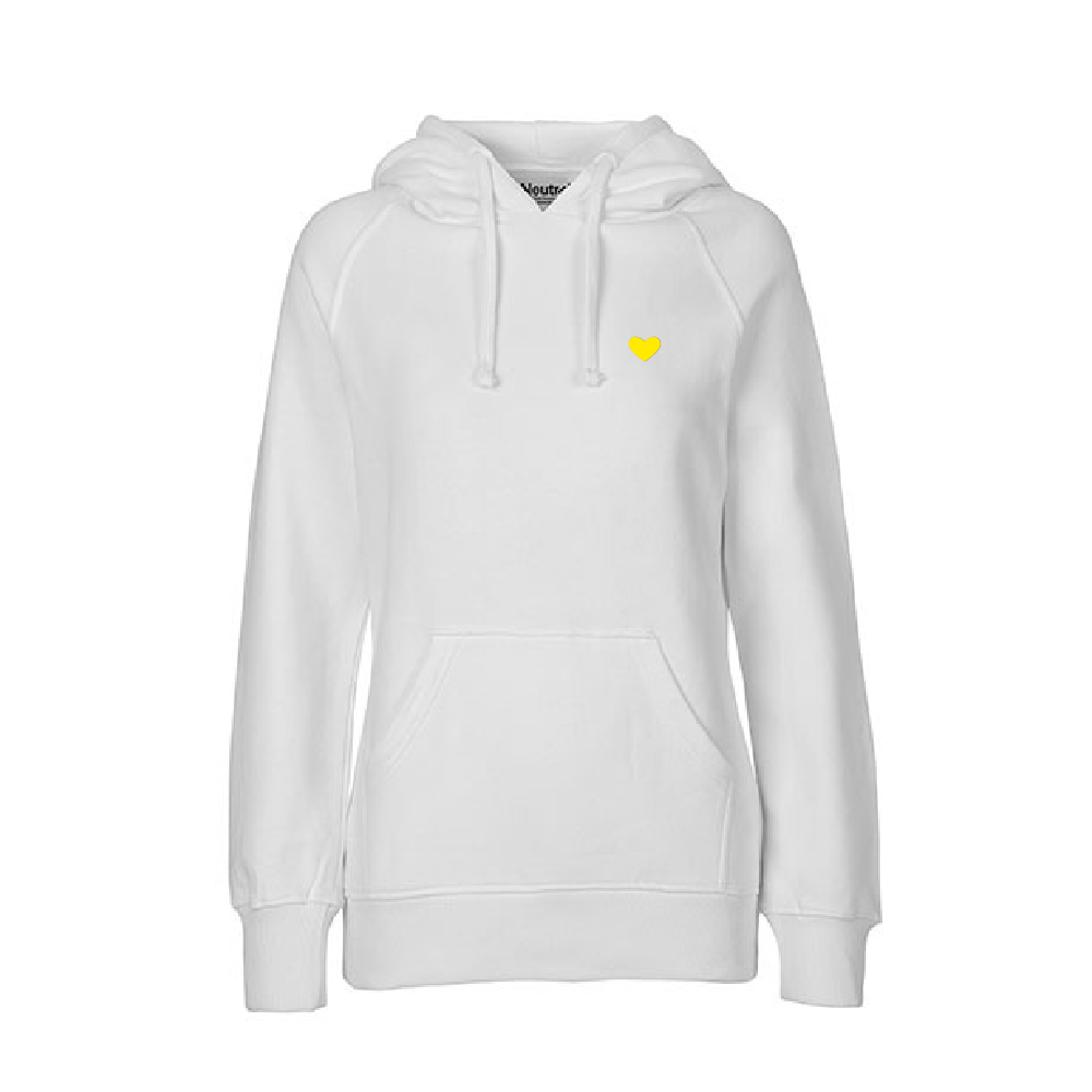 HerzHoodie Women // Weiß