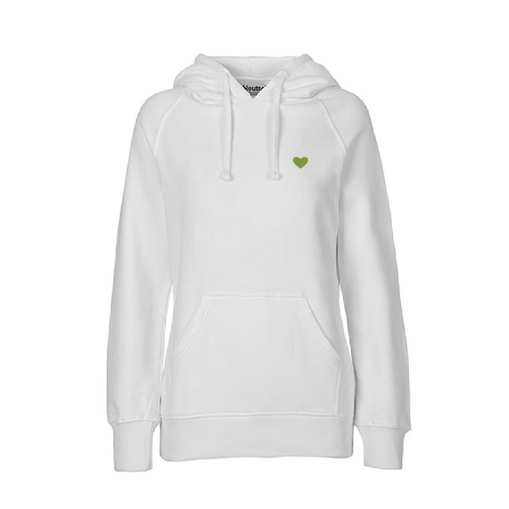 HerzHoodie Women // Weiß