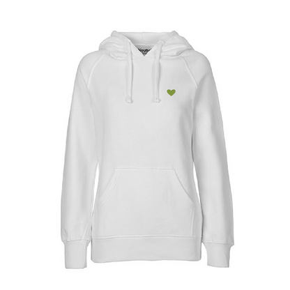 HerzHoodie Women // Weiß