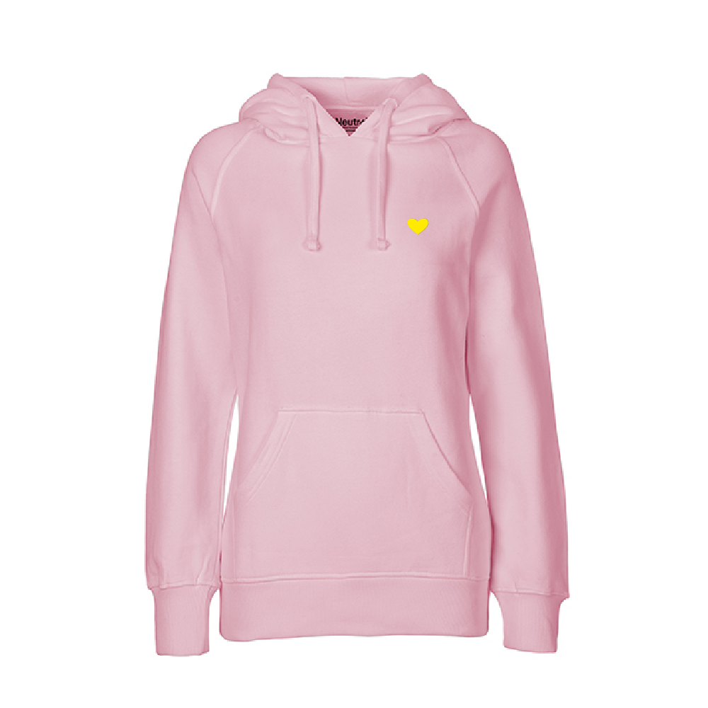 HerzHoodie Women // Zartrosa