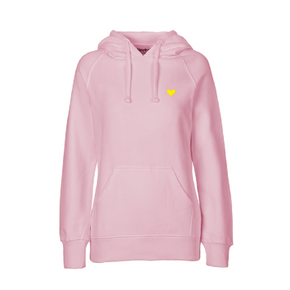 HerzHoodie Women // Zartrosa