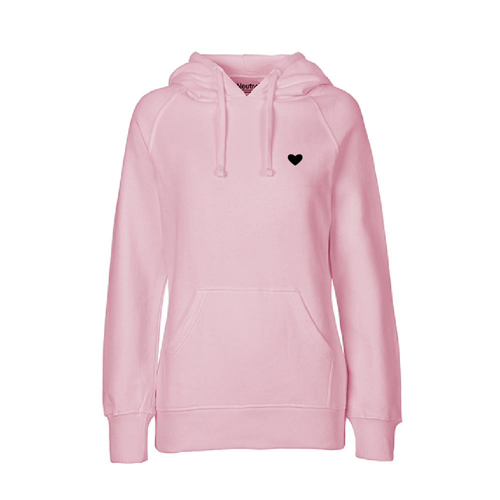 HerzHoodie Women // Zartrosa