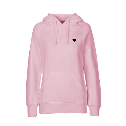 HerzHoodie Women // Zartrosa