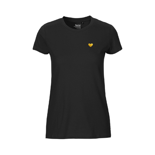 HerzShirt Women Schwarz // X-MAS✨Special