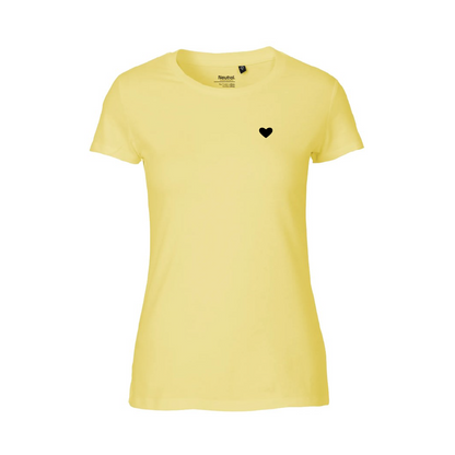 HerzShirt Women Rundhals // Sonnenstaub