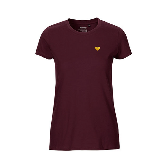 HerzShirt Women Weinrot // X-MAS✨Special