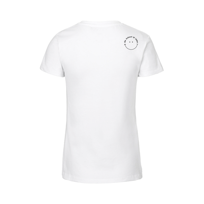 HerzShirt Women V-Neck // Weiß